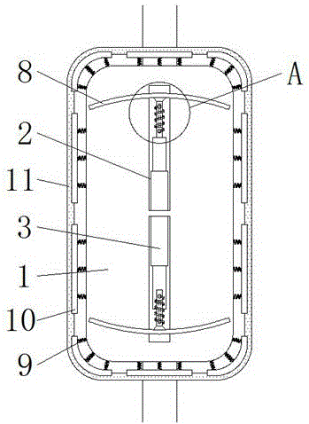 一種AGV小車的防撞結(jié)構(gòu)
