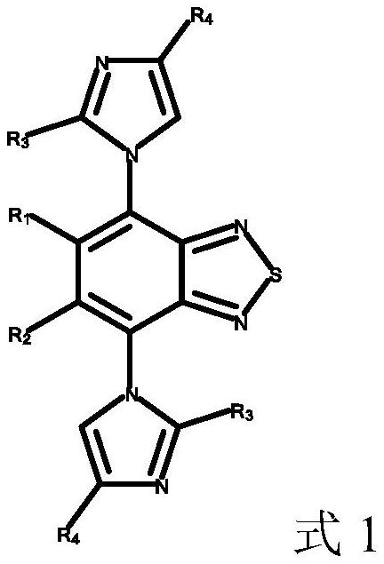 一種苯并噻二唑改性咪唑類化合物及其制備方法和應用