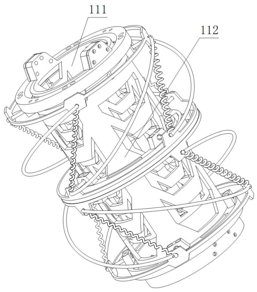 一種基于雙層四桿張拉結(jié)構(gòu)的上肢前臂及腕部康復(fù)機構(gòu)