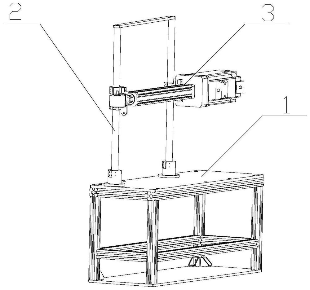 一種升降式油箱蓋疲勞試驗(yàn)臺(tái)