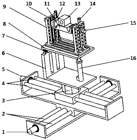 一種混聯(lián)多自由度旋翼無人機地面模擬平臺