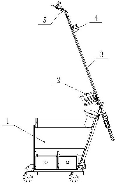 一種輔助摘果一體機