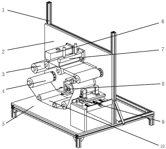 一種輥型紫外納米壓印裝置