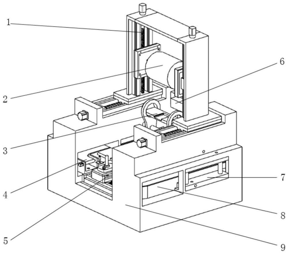 一種基于可升降平臺的輥對平面紫外納米壓印裝置及方法
